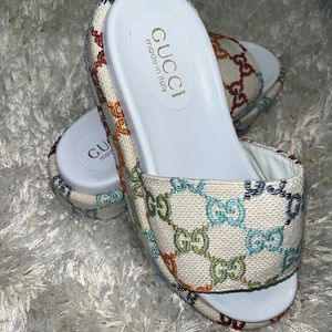 GG Platform Sandal/Slide